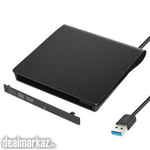 External USB 3.0 Enclosure Case for Slim 9.5mm SATA Optical CDDVD Blu