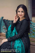 3pcs Women's unstitched Organza Embroidered suit
