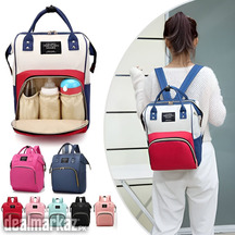 Diaper Mummy Bag Multi-function Waterproof – Travel Backpack (random C