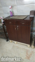 Set of Small cupboard, Dark color,