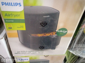 Original Philips Essential Air Fryer - 4.3 Liter Capacity