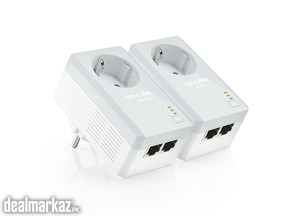 TPLINK TL-PA4020P KIT AV600 2-Port Powerline Adapter with AC Pass Thro