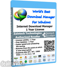 Internet Download Manager - 1 PC - 1 Year License