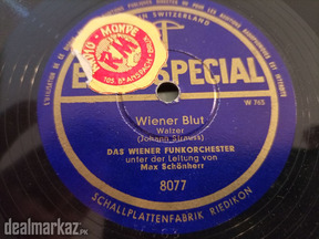 Antique Album of 12 Records Set of 78 RPM English Symphonies of 1940s