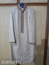 Groom Dulha Sherwani With Kulla (One Time Used Only)