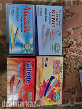Razors in bulk.