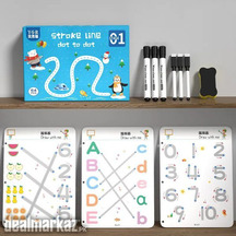 Activity Book 64 Pcs With 2 Pens And Eraser ( Made In China)