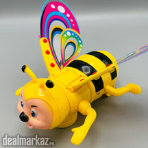 Little Bee Musical Bee Toy With Flashing Lights & Bump And Go Acti
