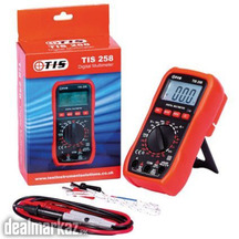 TIS 258 Digital Multimeter with Temperature probe