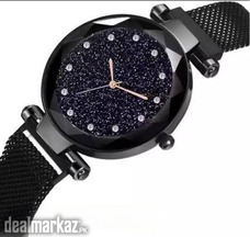 Black stylish watch for women