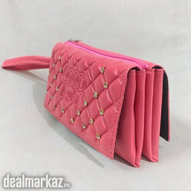 Ladies Stylish Double Flap Hand Clutch Mobile Size Embossed design
