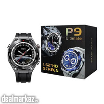 P9 Ultramat Smart Watch 1.62 Inch Amouled 3D Dynamic Dial NFC