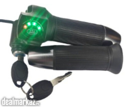 Electric Bike Twist Throttle With Lock & Battery Volt Lights