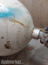gas kit with frame and cylinder