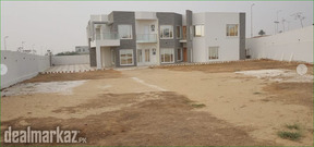 3 side corners 2200 Square Yard Gorgeous house in bahria Karachi
