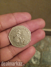 50 pence the currency of uk
