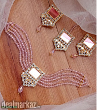 Kundan stones choker set
