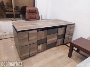 Executive Office Table | L shape tactile office table