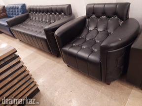 Five seater leather sofa | Home and office sofa | Luxury sofa