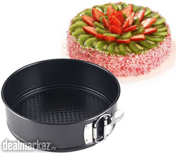 3 Pcs 24cm/26cm/28cm Round Non Stick Spring Form Cake Mold Baking Pan
