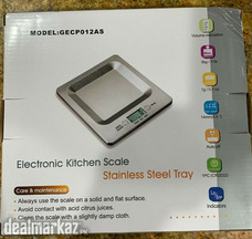 Digital Kitchen Stainless Steel Scale Battery Operate ( GECP012AS ) OR
