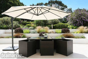 Side pool umbrellas