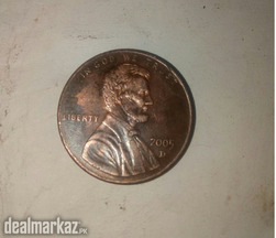 Liberity 2005D one cent old coin