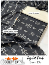 Slub khaddar 2 pc