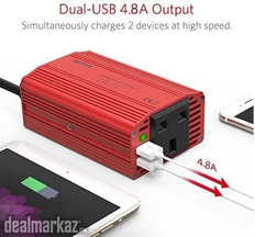 BESTEK 300W Power Inverter DC 12V to 230V AC Converter with AC Outlet