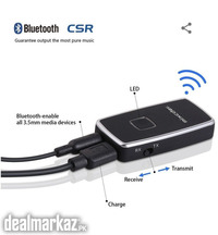 mixcder Bluetooth TransmitterReceiver, Mixcder TR007 Wireless 2-in-1 A