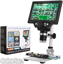 Digital Microscope 12HP 7inch LCD Display 1-1200X