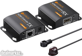 Neoteck 60m HDMI Repeater with IR Remote HDMI Ethernet Network Extende