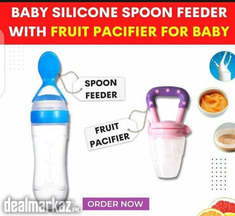 Spoon feeder & fruits pacifier
