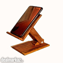 BEAUTIFUL HANDMADE WOODEN MOBILE STAND AVAILABLE FOR ORDER NOW