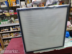 HEPA filter for laminar flow and fumehood
