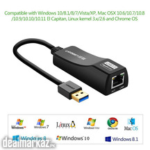 Ugreen 20249 USB 3.0 to 10/100/1000Mbps Gigabit Ethernet Network Adapt