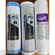 Axtron Water Filter Cartridges replacement set PPF, CTO GAC-UDF