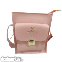Ladies 2 pockets Crossbody Bag with long adjustable strap