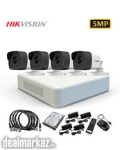 Hikvision 5MP – 4 CCTV Cameras Package54