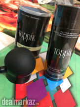 Toppik hair fiber with pump