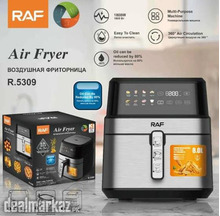 Original RAF Brand R.5309 LCD Touch Air Fryer - 8.0 Liter