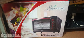 Electric oven and toaster