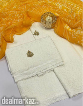 Breezystore Chicken Kari Eid Volume 2024 Fabric Lawn Cotton 3pc