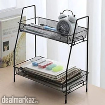 2 LAYER MULTIPURPOSE METAL STAND