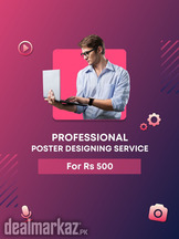 Poster Designing Service in 500 Rs
