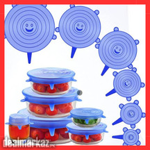 Silicon lids 6pcs