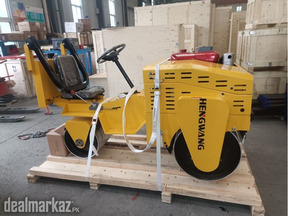 Double Drum Ride on Vibratory Road Roller