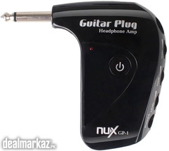 NUX GP-1 Portable Guitar Plug Headphone Amp with Classic Distortion OR