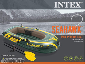 Intex Inflatable Seahawk 2 Person Floating Boat