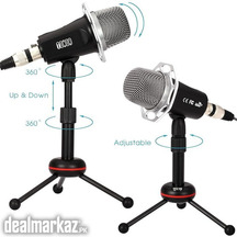 TONOR Condenser Microphone for Computer with Tripod Mic Stand, Plug an